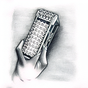 Harmonica tattoo design idea