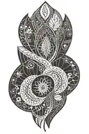 henna tattoo design idea