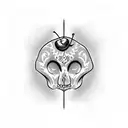 Cherry tattoo design idea