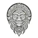 bicep tattoo design idea