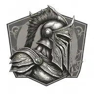 spartan tattoo design idea