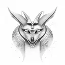 Anubis tattoo design idea