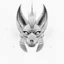 Anubis tattoo design idea