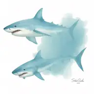 shark tattoo design idea