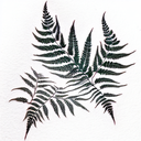 Fern Tree tattoo design idea