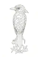 bird tattoo design idea