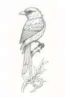 bird tattoo design idea