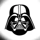 Darth Vader tattoo design idea