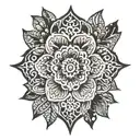henna tattoo design idea