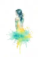 sun tattoo design idea