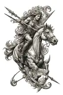 sagittarius tattoo design idea