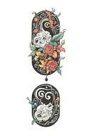 semicolon tattoo design idea