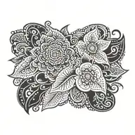henna tattoo design idea