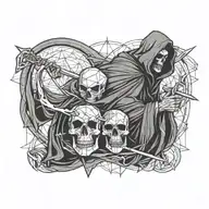 grim-reaper tattoo design idea