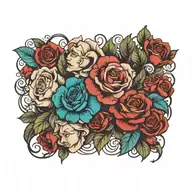 female tattoo design idea