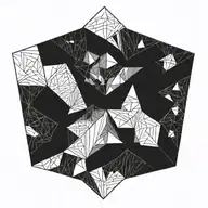 abstract tattoo design idea