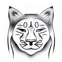 Panther tattoo design idea