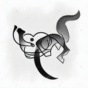 Panther tattoo design idea