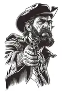 Arthur Morgan red dead redemption 2 tattoo design idea
