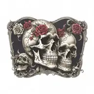 skull tattoo design idea