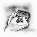 Harmonica tattoo design idea