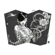 asian tattoo design idea