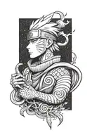 Naruto tattoo design idea