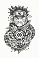 Naruto tattoo design idea