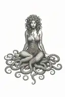 medusa tattoo design idea