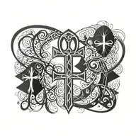 ankh tattoo design idea