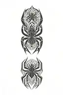 spider tattoo design idea