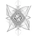 Feather tattoo design idea