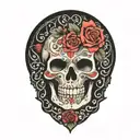 blackout tattoo design idea