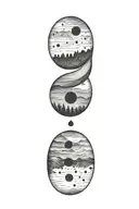 semicolon tattoo design idea