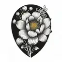 lotus tattoo design idea