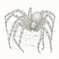 spider tattoo design idea