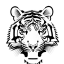 Tiger tattoo design idea