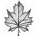 Maple Leaf tattoo design idea