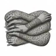 henna tattoo design idea
