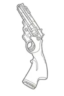 gun tattoo design idea
