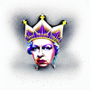 Queen's Crown tattoo design idea