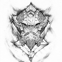 Skyrim tattoo design idea