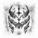 Skyrim tattoo design idea