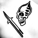 Grim Reaper tattoo design idea