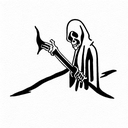 Grim Reaper tattoo design idea