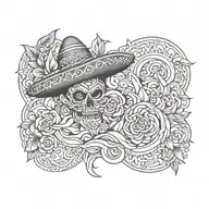 mexican tattoo design idea