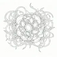 blackout tattoo design idea