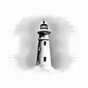 Lighthouse tattoo design idea