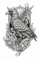 phoenix tattoo design idea