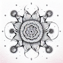 Mandala tattoo design idea